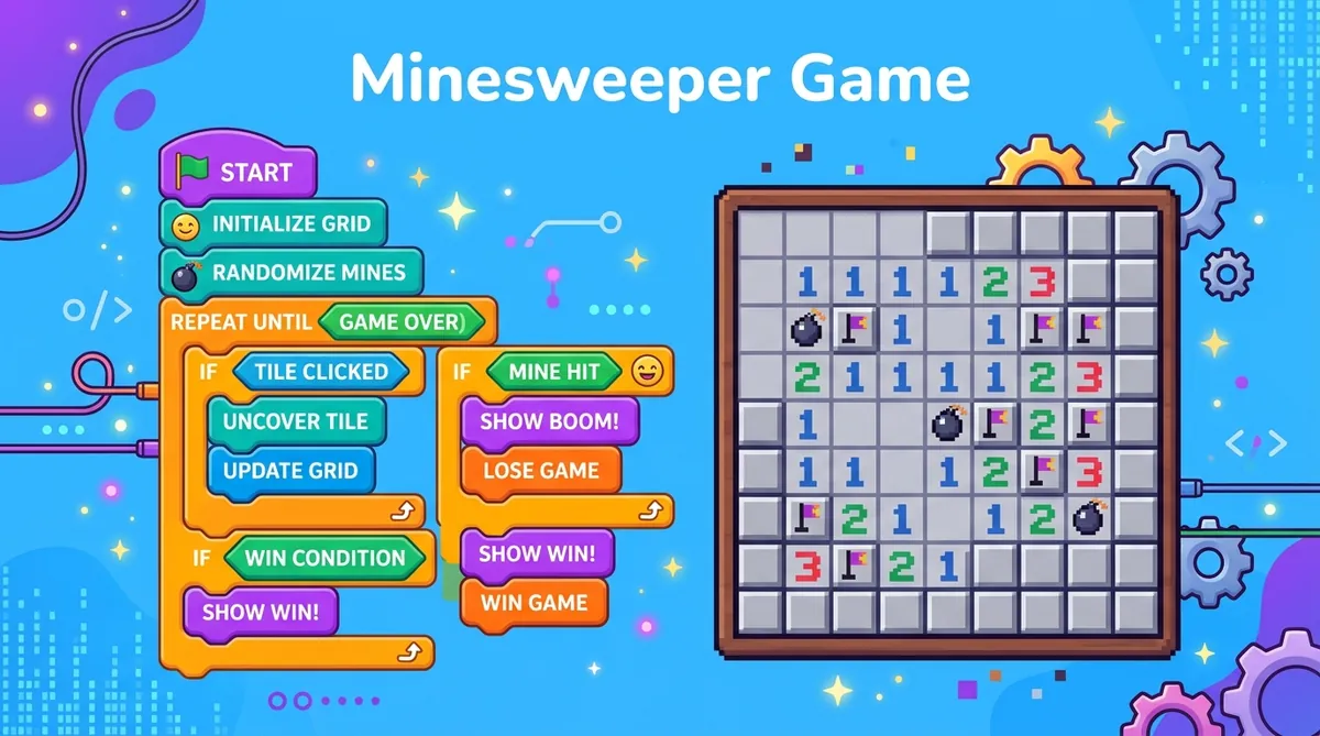 Building Minesweeper in Scratch: A Beginner's Guide for Kids