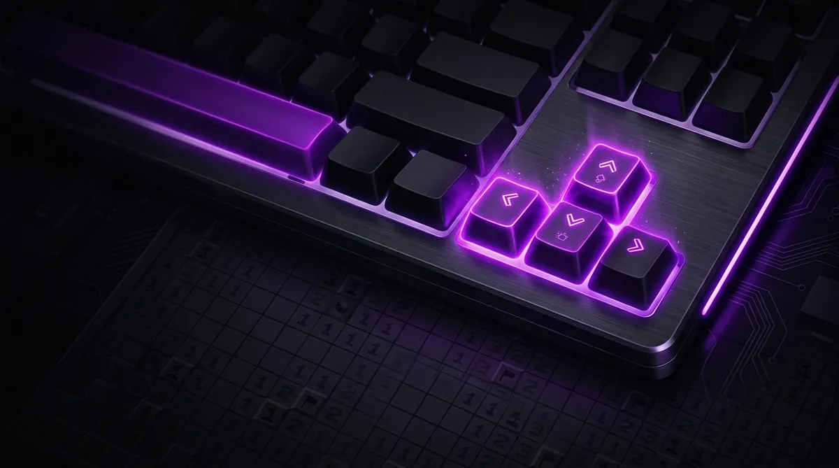 How to Play Minesweeper Using Only a Keyboard (Hotkeys and Commands)