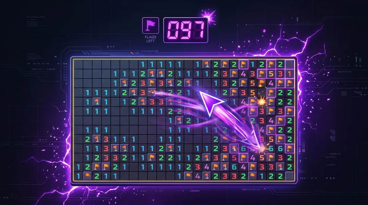 Minesweeper Expert Mode Tips: How to Break the 100-Second Barrier