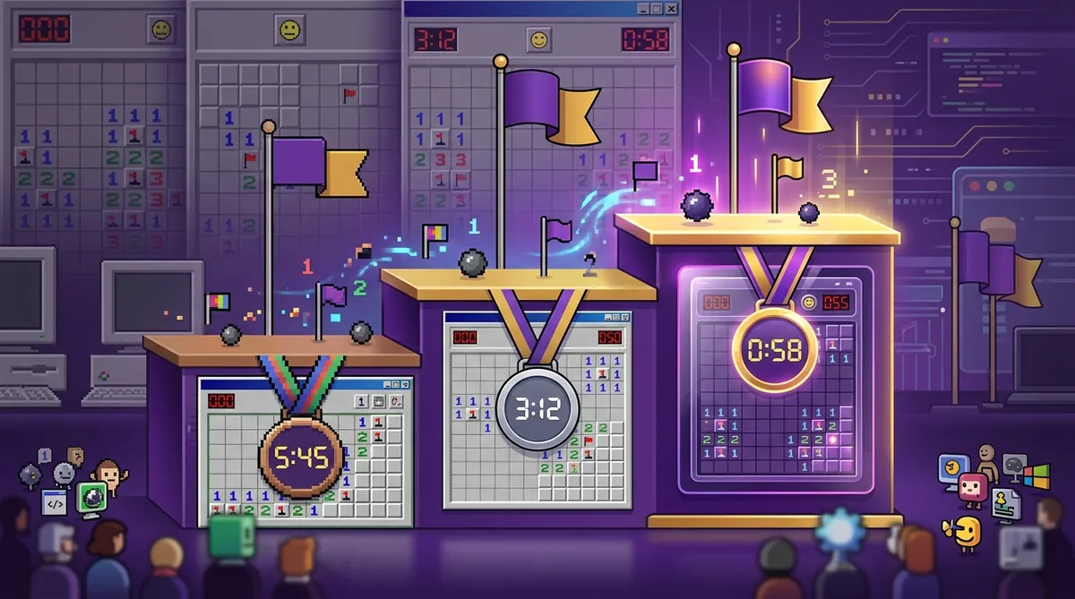 The History of Minesweeper World Records: From Windows 3.1 to Now
