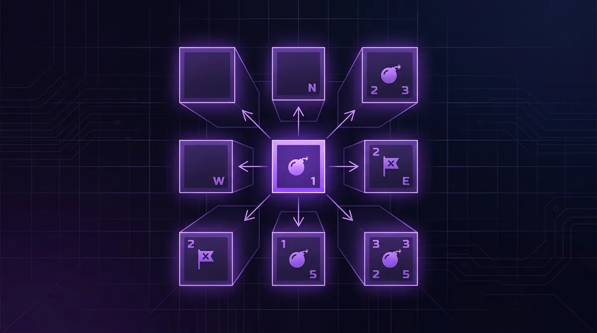 Understanding Adjacency: A Deep Dive into How Minesweeper Numbers are Calculated